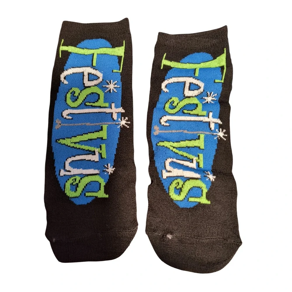 Festivus Socks Aired Grievances Seinfeld‎ Comedy TV Show Black Novelty Holiday